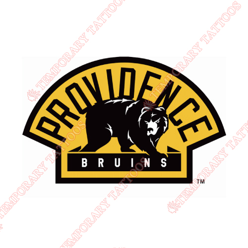 Providence Bruins Customize Temporary Tattoos Stickers NO.9115